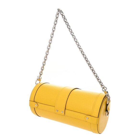 Share LOUIS VUITTON Epi Papillon Trunk 2WAY Jaune M58649 shoulder bag - Picture 7 of 10